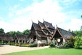 Ancient Buddhist temple architecture Royalty Free Stock Photo