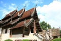 Ancient Buddhist temple architecture Royalty Free Stock Photo