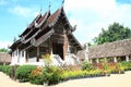 Ancient Buddhist temple architecture Royalty Free Stock Photo