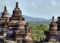 Ancient Buddhist temple, the Borobodur