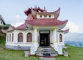Ancient buddhist temple building in the mountains Royalty Free Stock Photo