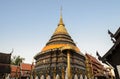 Ancient Buddhist temple in Thailand Royalty Free Stock Photo