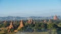 Ancient Buddhist Temples in Old Bagan, Myanmar Burma Royalty Free Stock Photo