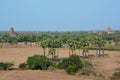 Ancient buddhist temples and pagodas in Bagan, Myanmar Royalty Free Stock Photo