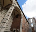 Ancient Building Called FACCIATONE the unfinished part of the cathedral of Siena in Central Italy Royalty Free Stock Photo