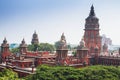 Ancient building chennai high court long view with sky