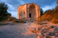 Ancient building (Crimea, Mausoleum) Royalty Free Stock Photo
