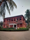 Ancient building of dhaka city inside curzon hall