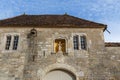 Ancient building of medieval French abbey. Abbey of Fontenay, Burgundy, France, Europe Royalty Free Stock Photo