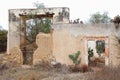 Ancient Building of the mine of mineral de pozos guanajuato, mexico II Royalty Free Stock Photo