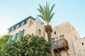 Ancient building in old jaffa in israel Royalty Free Stock Photo