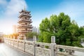 Pagoda of Liuzhou Confucian Temple, Guangxi, China