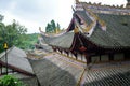 Ancient building roof, China Royalty Free Stock Photo