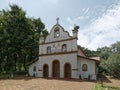 Ancient building of Saint Anthony Church in Cabo de Rama Fort Royalty Free Stock Photo