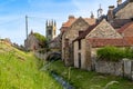 Ancient buildings and homes in Helmsley, North Yorkshire