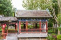 Ancient buildings of luxurious ancient Chinese traditional royal gardens