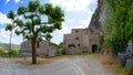 Ancient buildings Monieux France