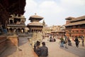 Ancient Buildings, Patan Durbar Square, Nepal Royalty Free Stock Photo