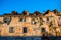 Ancient buildings in Split city centre. Croatia