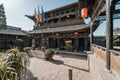 Ancient buildings in Xietongqing Unincorporated Bank Museum in Pingyao old town in Shanxi Province of China