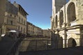 Ancient Bullfight stadium in Arles, France