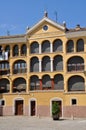 Ancient bullring in Tarazona (Spain) Royalty Free Stock Photo