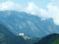 Ancient Burg Hohenwerfen, Salzburgerland Royalty Free Stock Photo