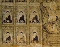 Ancient Burmese mural
