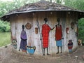 Ancient Bushman Painting Art, House design
