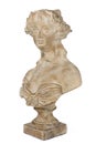 Ancient bust of a beautiful lady