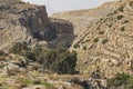 Ancient Byzantine Monastery in Wadi Qelt in the Ein Prat Nature Reserve