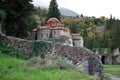 The ancient Byzantine town of Mistras Royalty Free Stock Photo