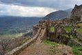 The ancient Byzantine town of Mistras