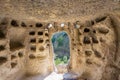 Ancient Byzantine Village Canalotto - Archaeological site in Calascibetta, Sicily, Italy