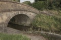 Ancient canal bridge used to move horses between tow paths