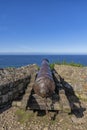 Ancient cannon that defended the entrance to the port of Ribadesella