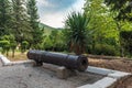 Ancient cannon made in 1812