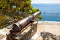 Ancient cannon in Paleokastritsa, Corfu Royalty Free Stock Photo