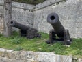 Ancient Cannons in Front Of Split Maritime Museum