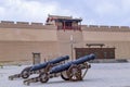 Jiayuguan Great Wall Royalty Free Stock Photo