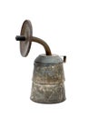 Ancient carbide lamp Royalty Free Stock Photo