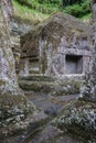 Ancient carved in stone temple Gunung Kawi, Bali island