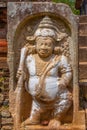 Ancient carving at Anuradhapura cultural sight in Sri lanka