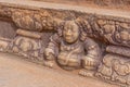 Ancient carving at Anuradhapura cultural sight in Sri lanka