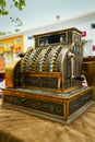 Ancient cash register, rarity Royalty Free Stock Photo