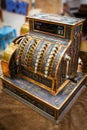 Ancient cash register, rarity Royalty Free Stock Photo