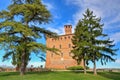 Ancient castle. Grinzane Cavour, Italy. Royalty Free Stock Photo