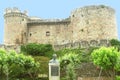 Ancient castle in Mombeltran,province Avila,Spain Royalty Free Stock Photo