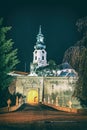 Ancient castle Nitra, Slovakia, analog filter