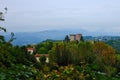 Ancient castle of Romeo in Montecchio Royalty Free Stock Photo